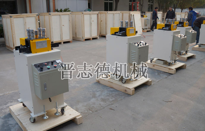送料機、整平機出口裝箱